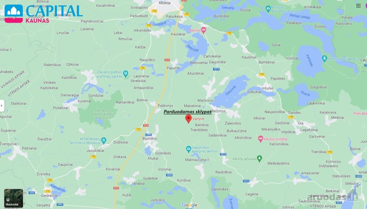 Parduodamas Sklypas Varlynės K. Molėtų R.! - nuotraukos Nr. 7