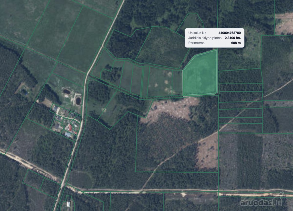 Parduodamas 2,36 ha žemės ūkio paskirties - nuotraukos Nr. 2