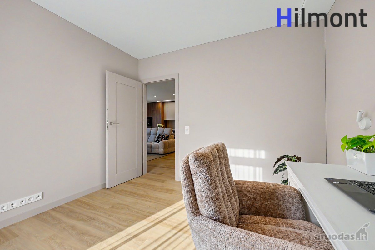 Stilingai Ir Kokybiškai Įrengtas 3 Kambarių - nuotraukos Nr. 16
