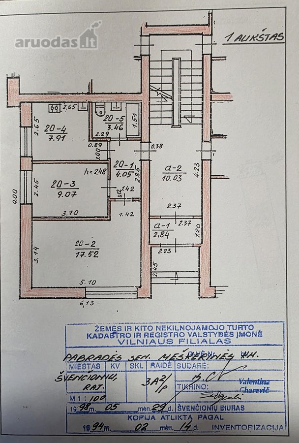 Parduodamas 42.01 m² dviejų kambarių butas. - nuotraukos Nr. 27