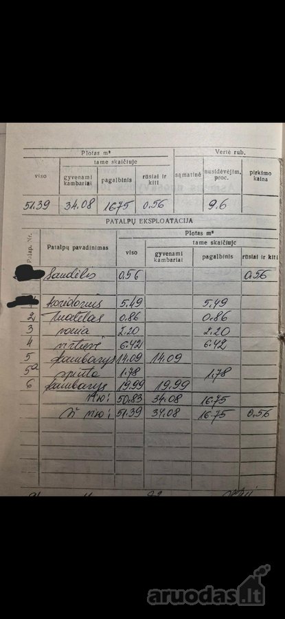 Parduodamas erdvus 2 kambarių butas - nuotraukos Nr. 10