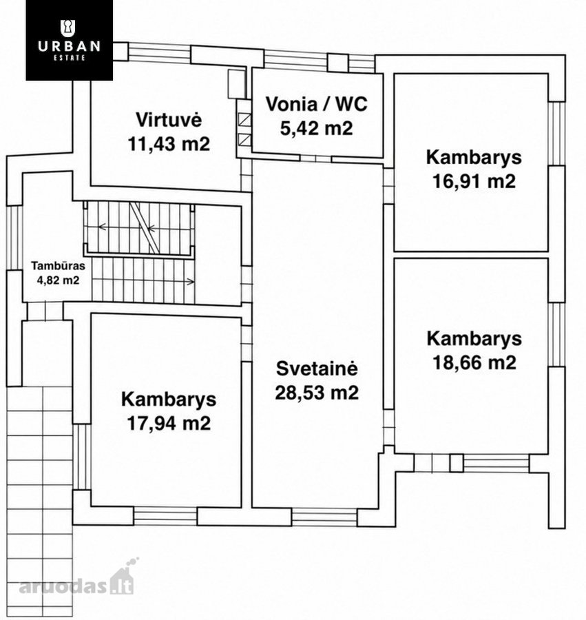 Parduodamas Labai Ramioje Vietoje Erdvus Ir - nuotraukos Nr. 17