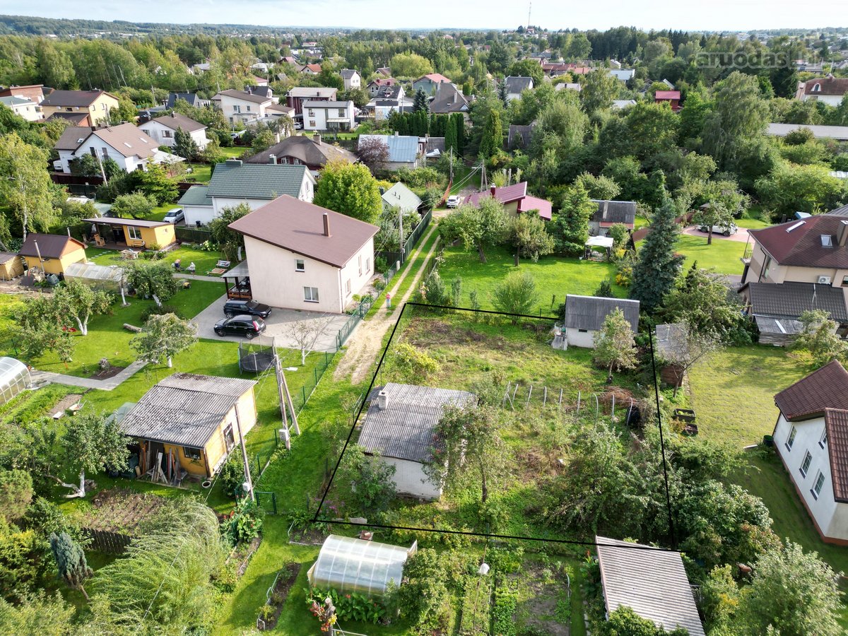 Parduodamas sodo sklypas su nameliu, Vilnius, - nuotraukos Nr. 3