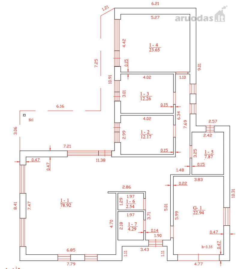 Parduodamas individualus, vieno aukšto namas - nuotraukos Nr. 19
