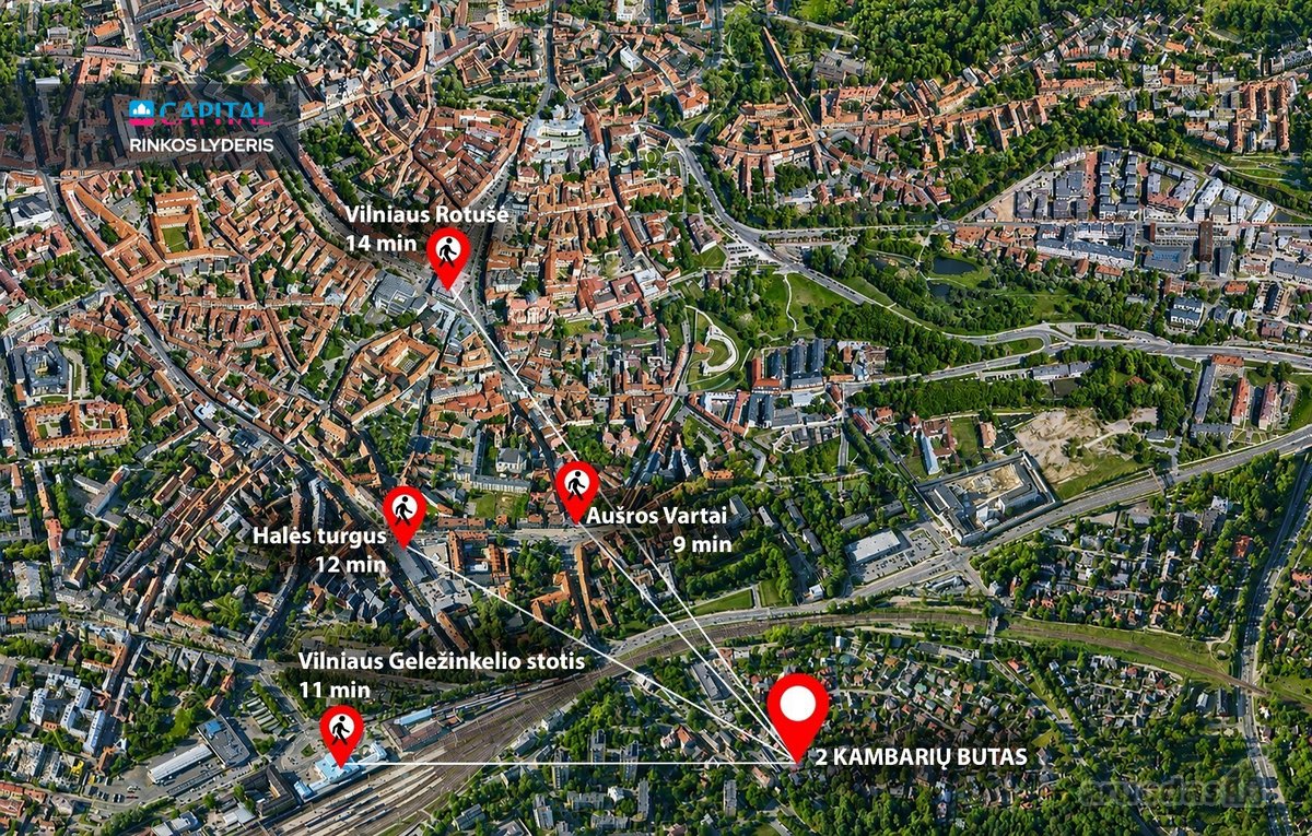 Yra vietų Vilniaus centre, kur miestas nutyla - nuotraukos Nr. 19