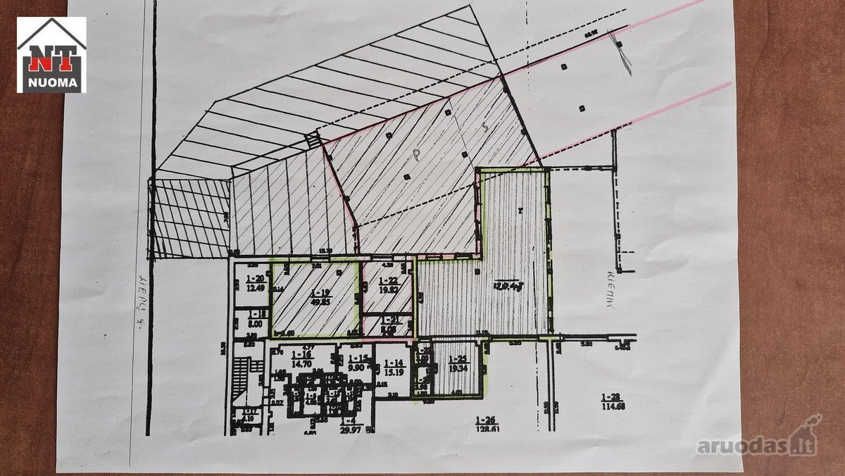 Nuomojamos 220 kv.m. , šaltos'' patalpos - nuotraukos Nr. 10