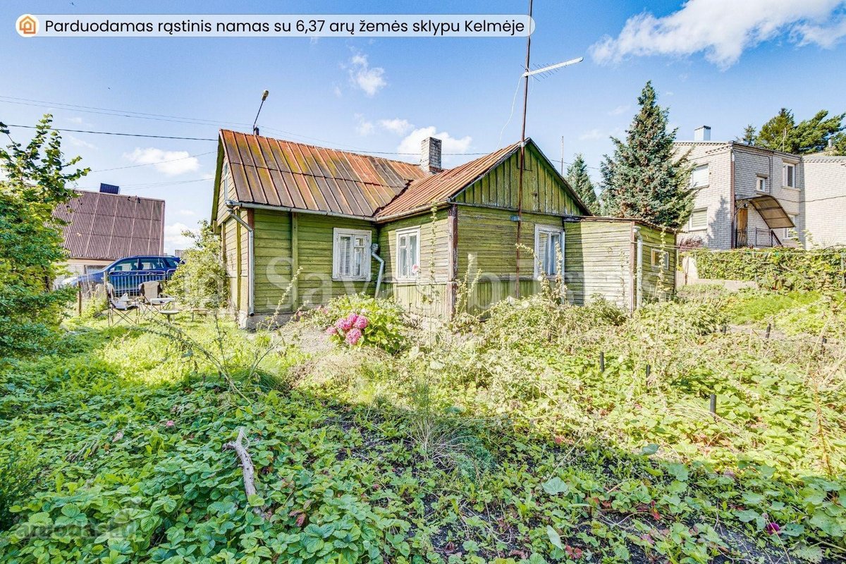 Parduodamas rąstinis namas su 6,37 arų žemės - nuotraukos Nr. 5