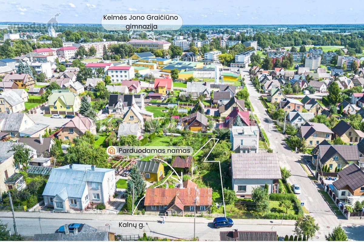 Parduodamas rąstinis namas su 6,37 arų žemės - nuotraukos Nr. 8