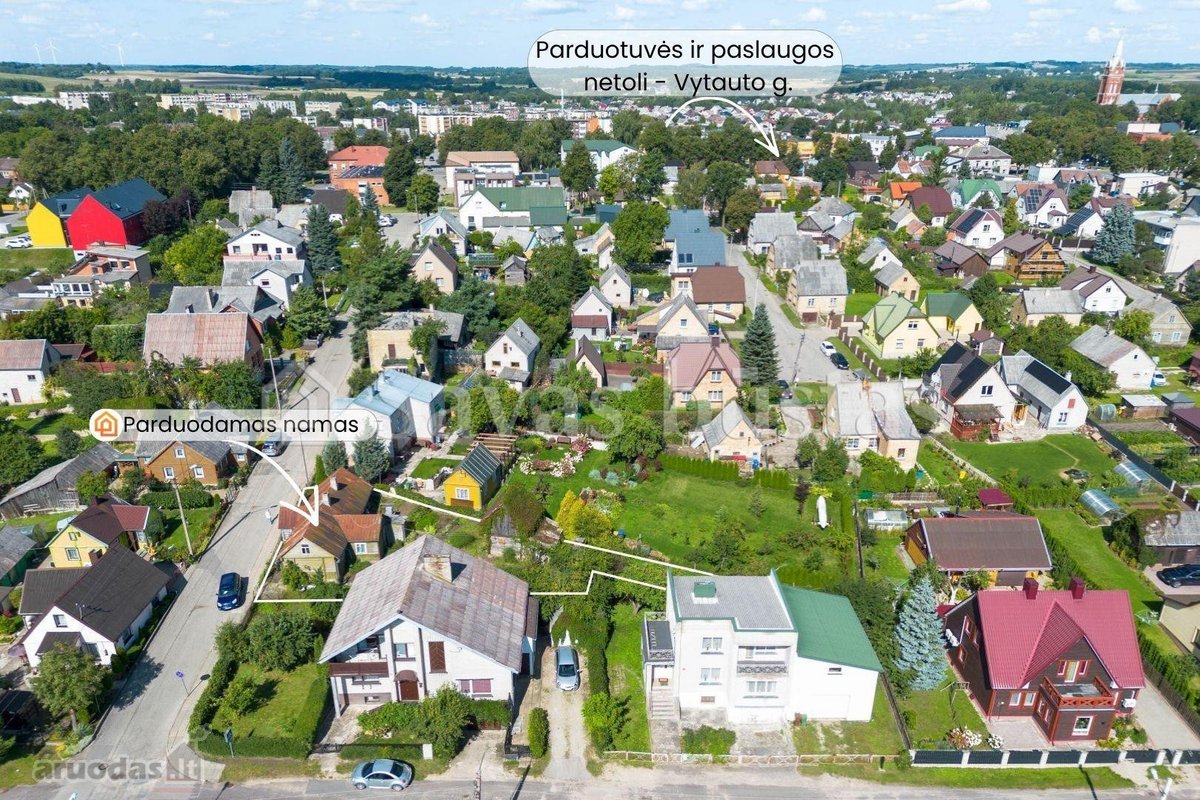 Parduodamas rąstinis namas su 6,37 arų žemės - nuotraukos Nr. 11
