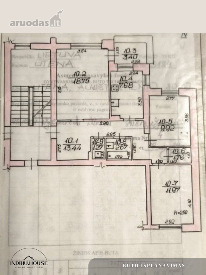 Erdvus 3 Kambarių Butas Aukštakalnio Mikrorajone. - nuotraukos Nr. 15