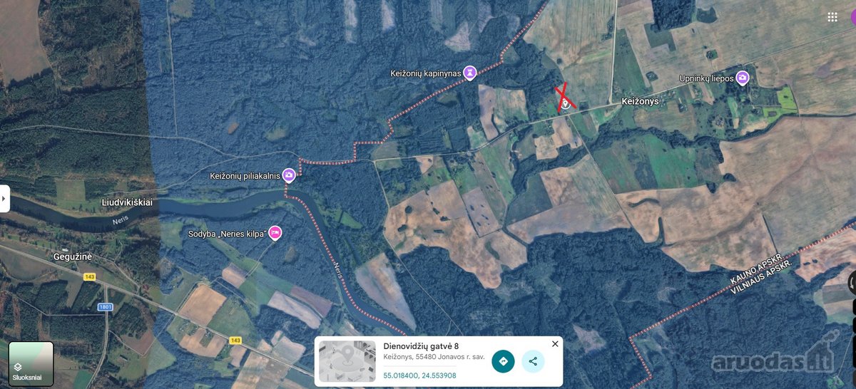 Upninkų sen., Keižonių k. parduodama 1,26 ha - nuotraukos Nr. 4