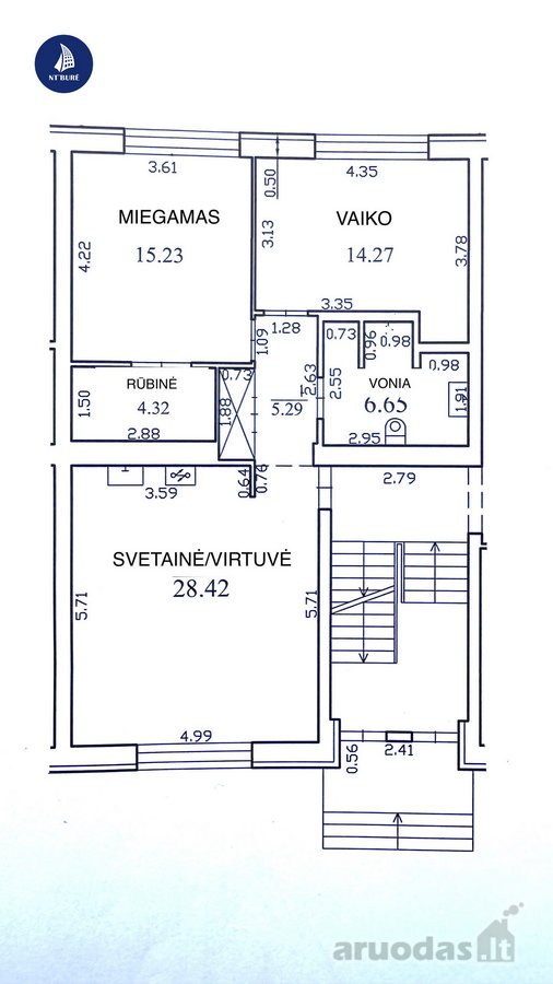 Gyvenimas Prie Jūros – 3 Kambarių Butas - nuotraukos Nr. 30