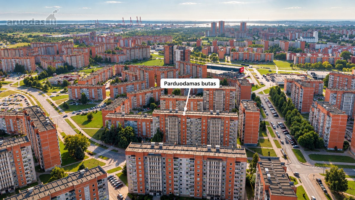 Pietinėje Klaipėdos Dalyje Parduodamas 77.63 - nuotraukos Nr. 18
