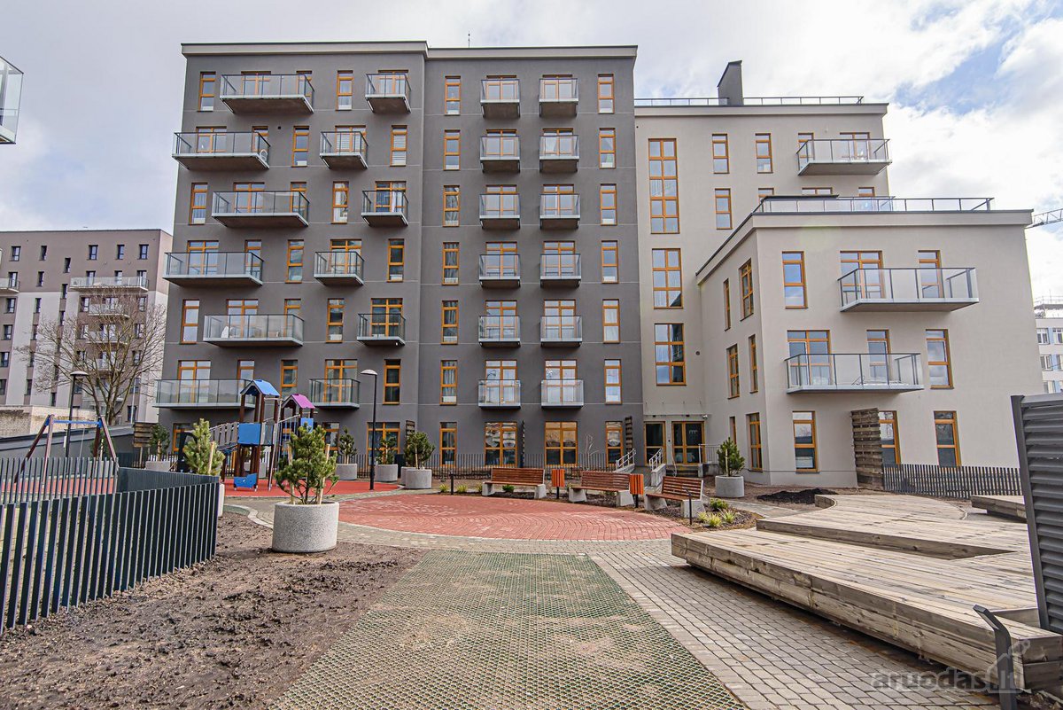 Išnuomojamas 2 kambarių ,42.54 m2 ,Šviesus Ir - nuotraukos Nr. 16