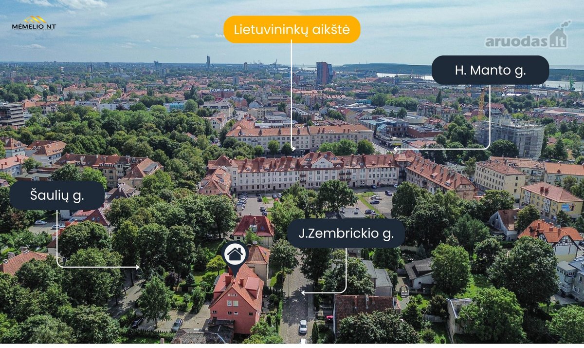 Parduodamas erdvus 4 kambarių butas Klaipėdos - nuotraukos Nr. 3