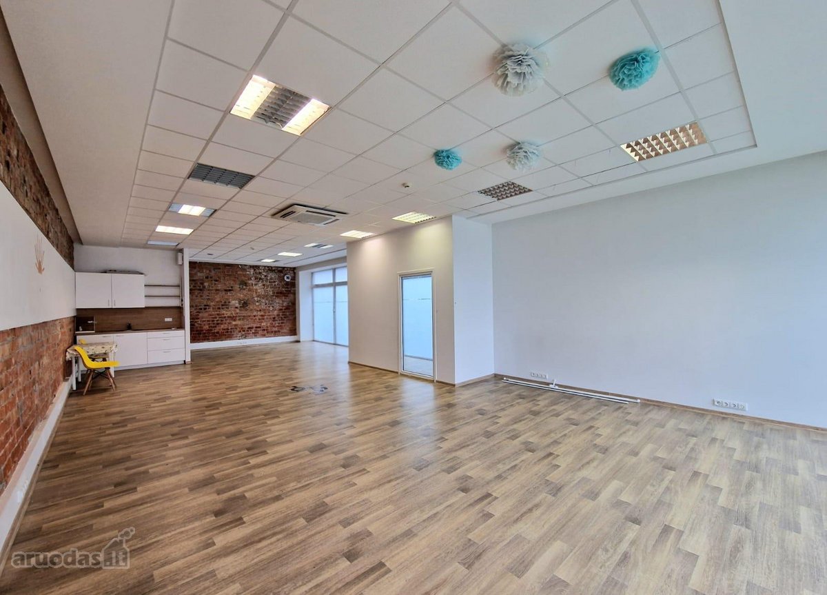 Išnuomojamos 85 m² įrengtos komercinės - nuotraukos Nr. 4