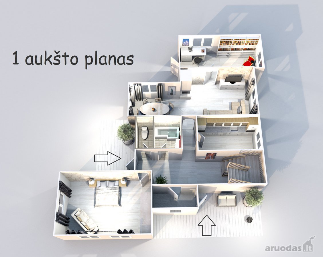 Parduodamas namas Gėlių g., Avižieniuose, - nuotraukos Nr. 2
