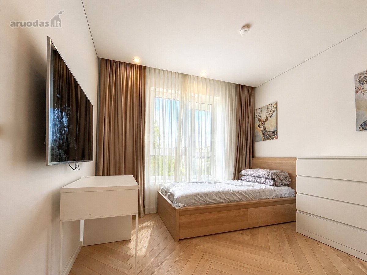Išnuomojamas šviesus ir modernus 3 kambarių - nuotraukos Nr. 7