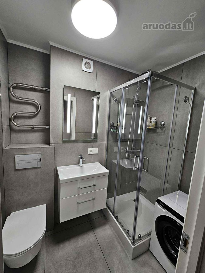 Nuomojamas 2 kambarių butas Petrašiūnuose, - nuotraukos Nr. 10