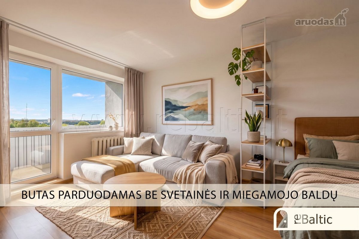 Parduodamas naujai suremontuotas 1 kambario - nuotraukos Nr. 2