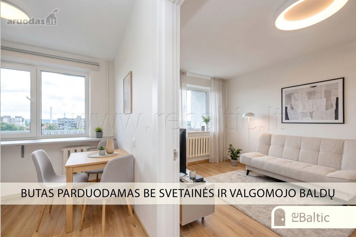 Parduodamas naujai suremontuotas 1 kambario - nuotraukos Nr. 13