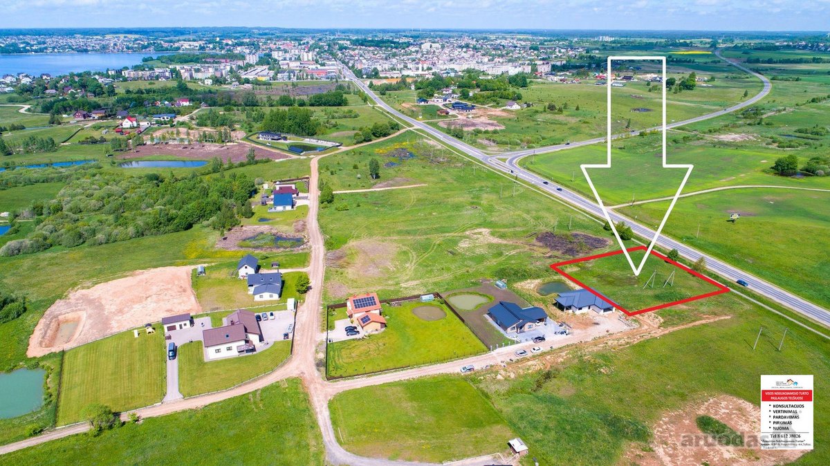 Parduodamas 26, 84 arų sklypas adresu Luokės - nuotraukos Nr. 2
