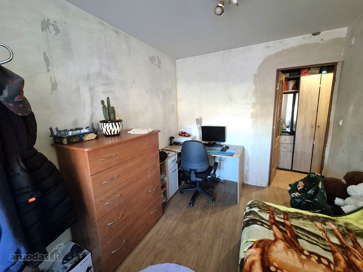 1 kambario butas bendrabučio tipo name Telšiuose  - nuotraukos Nr. 5