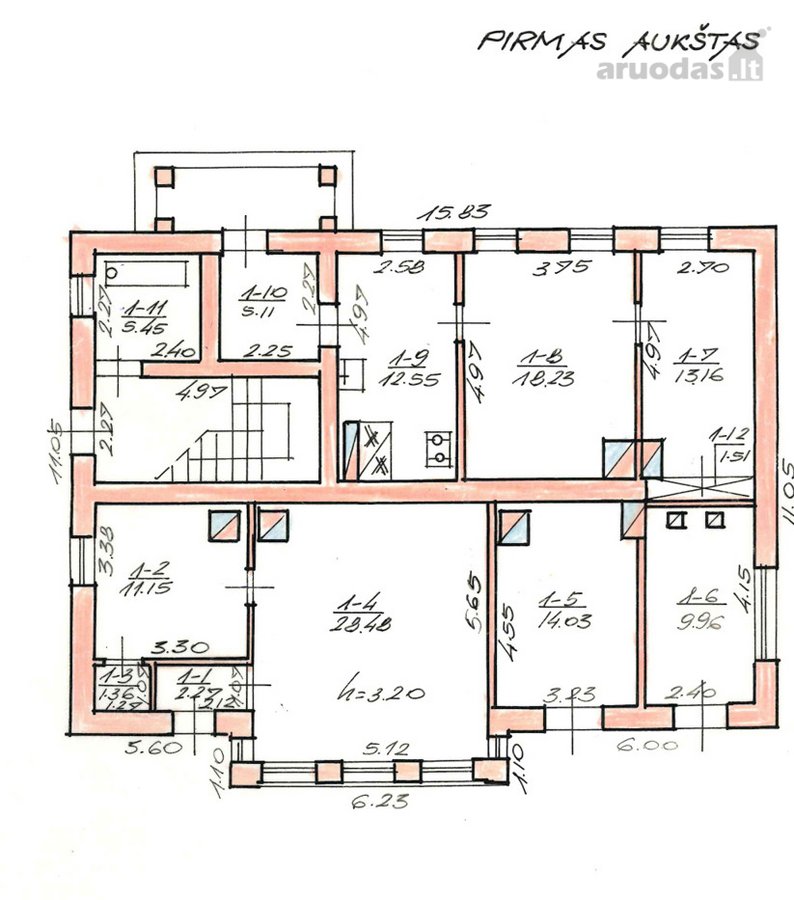 Pastatų kompleksas su žemės sklypu - nuotraukos Nr. 12