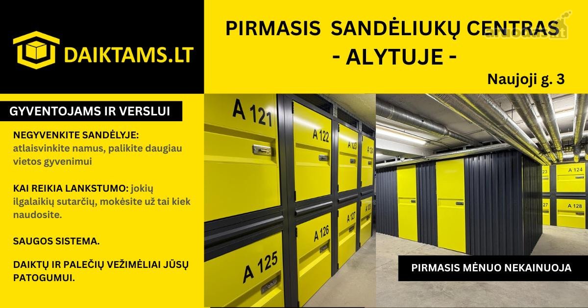 Pirmas Nuomos Mėnuo – Nemokamas! - nuotraukos Nr. 2