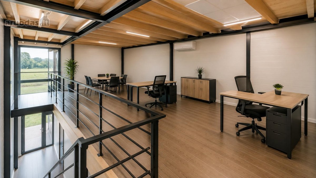 Išnuomojamos naujos „stock-office“ patalpos - nuotraukos Nr. 9