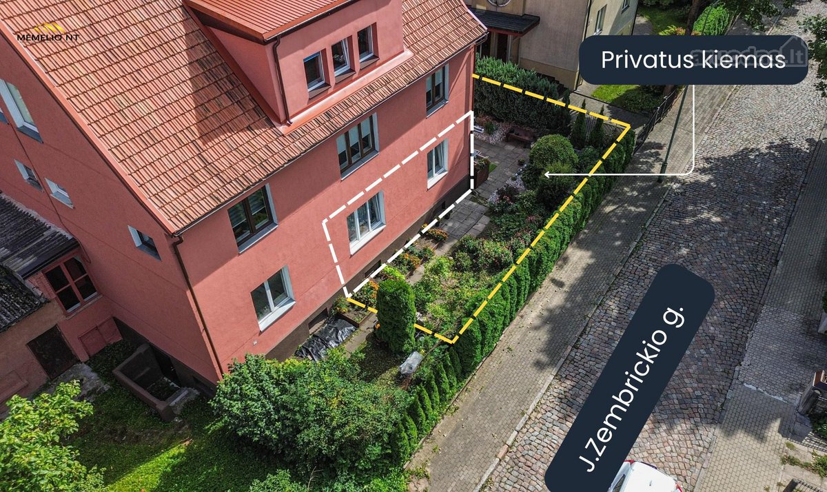 Parduodamas erdvus 4 kambarių butas Klaipėdos - nuotraukos Nr. 2