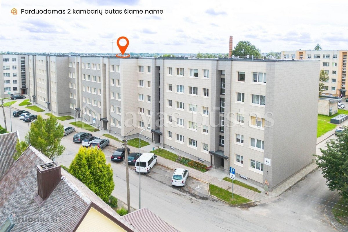 Parduodamas 2 kambarių butas renovuotame name - nuotraukos Nr. 18