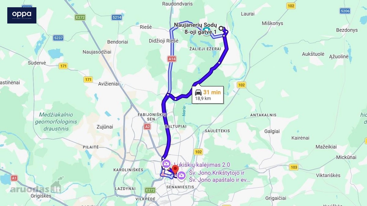 Parduodamas 7 arų sklypas Labai Gražioje - nuotraukos Nr. 17