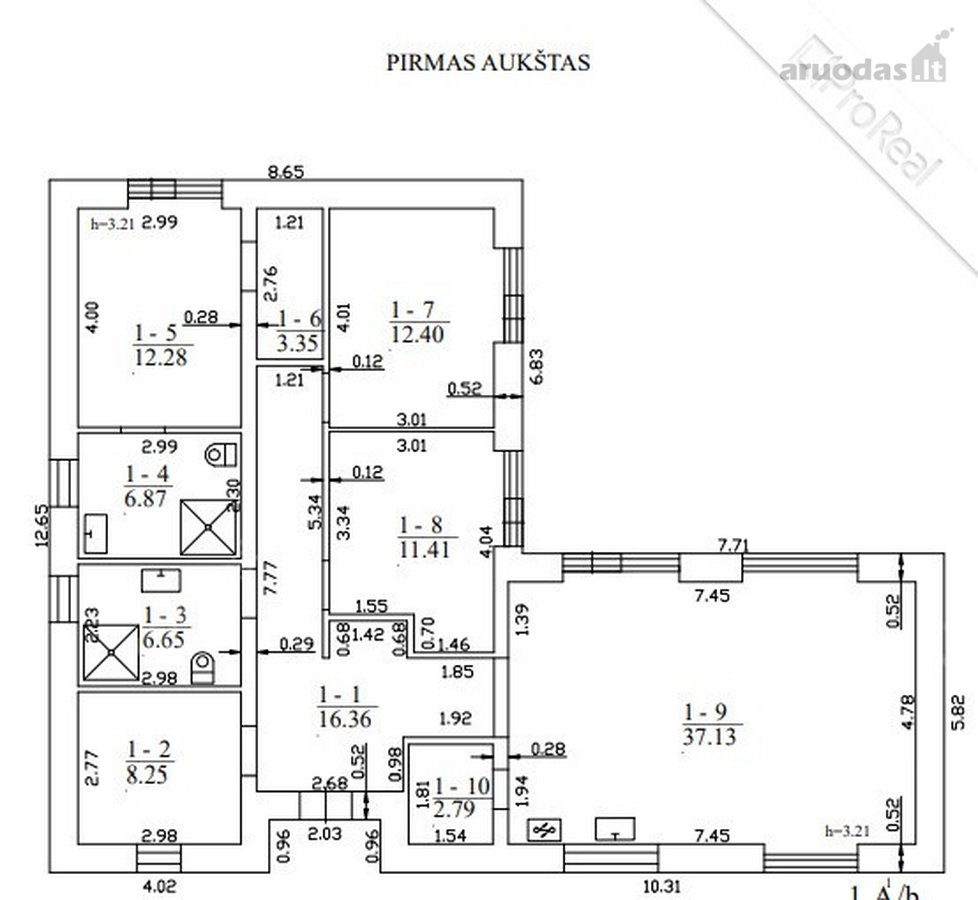 Naujas A++ Klasės 117,49 M² Vieno Aukšto - nuotraukos Nr. 17