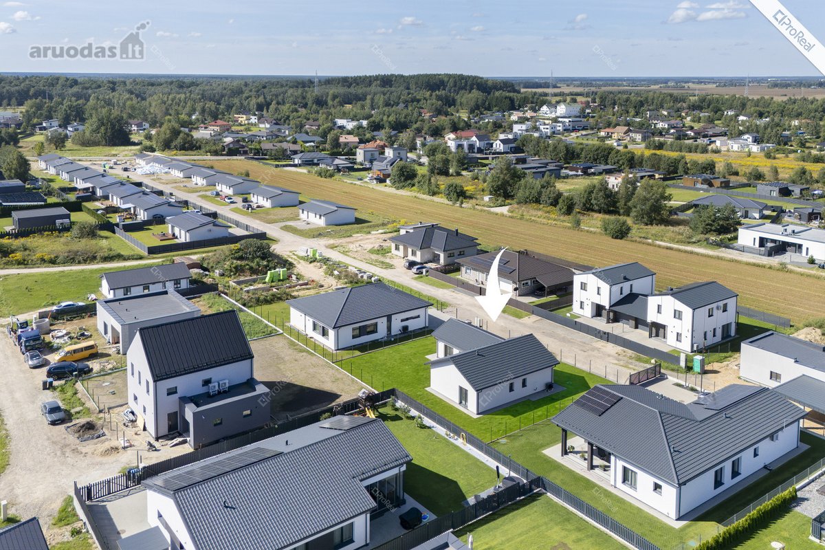 Naujas A++ Klasės 117,49 M² Vieno Aukšto - nuotraukos Nr. 5