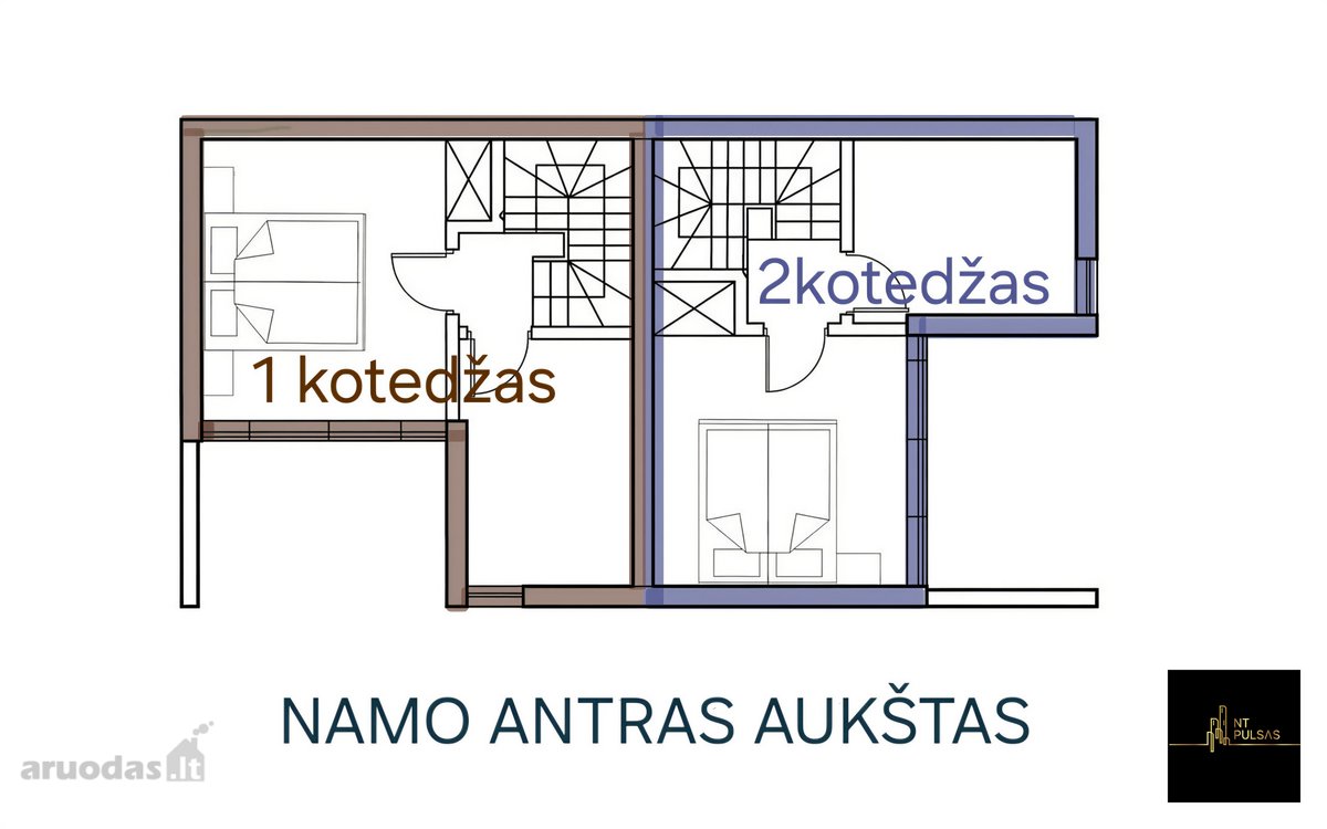 Naujas 3 Kambarių Kotedžas Šventojoje 2 - nuotraukos Nr. 23