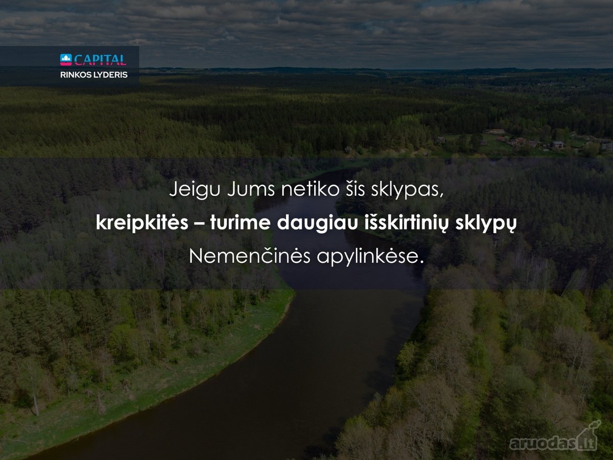 Nemenčinės miškų pušynų pašonėje, vos 3 - nuotraukos Nr. 13