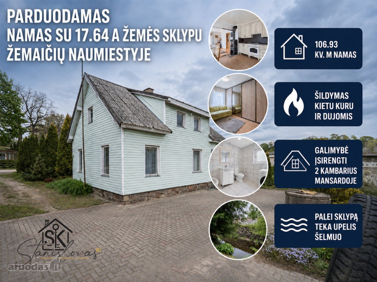 Parduodamas Namas Su 17.64 A Žemės Sklypu - nuotraukos Nr. 2