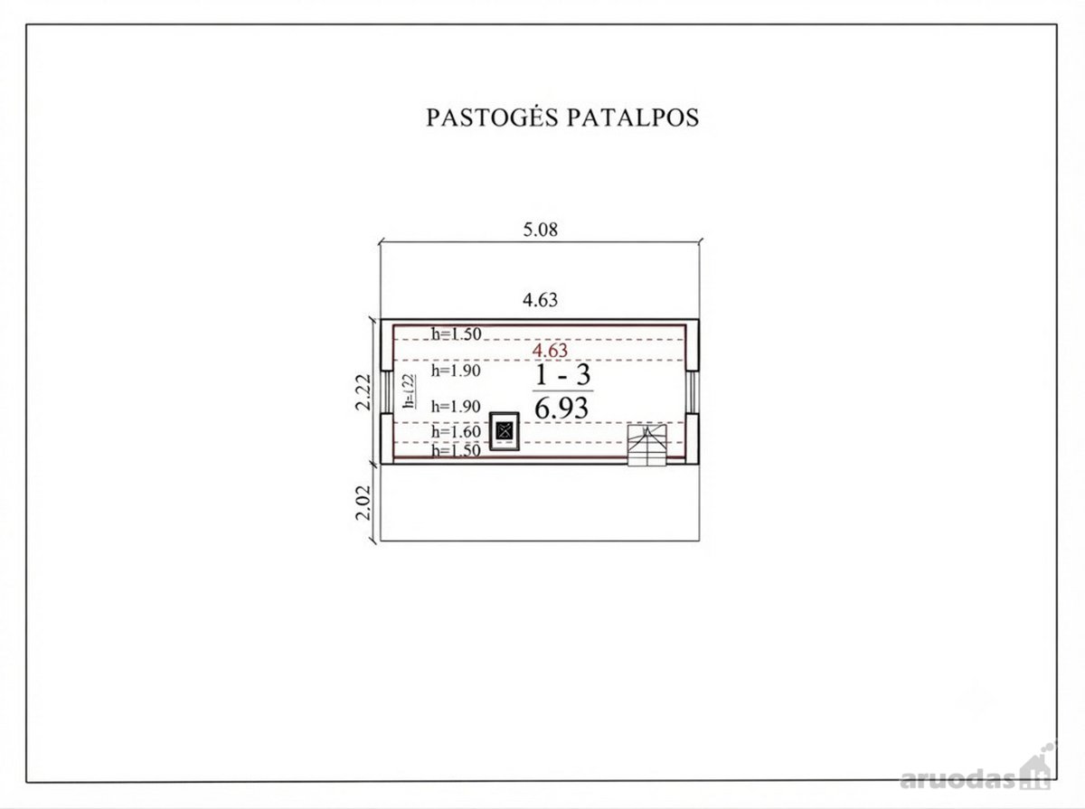 Parduodamas 23.42 Kv. M. Mūrinis Sodo Namas - nuotraukos Nr. 30