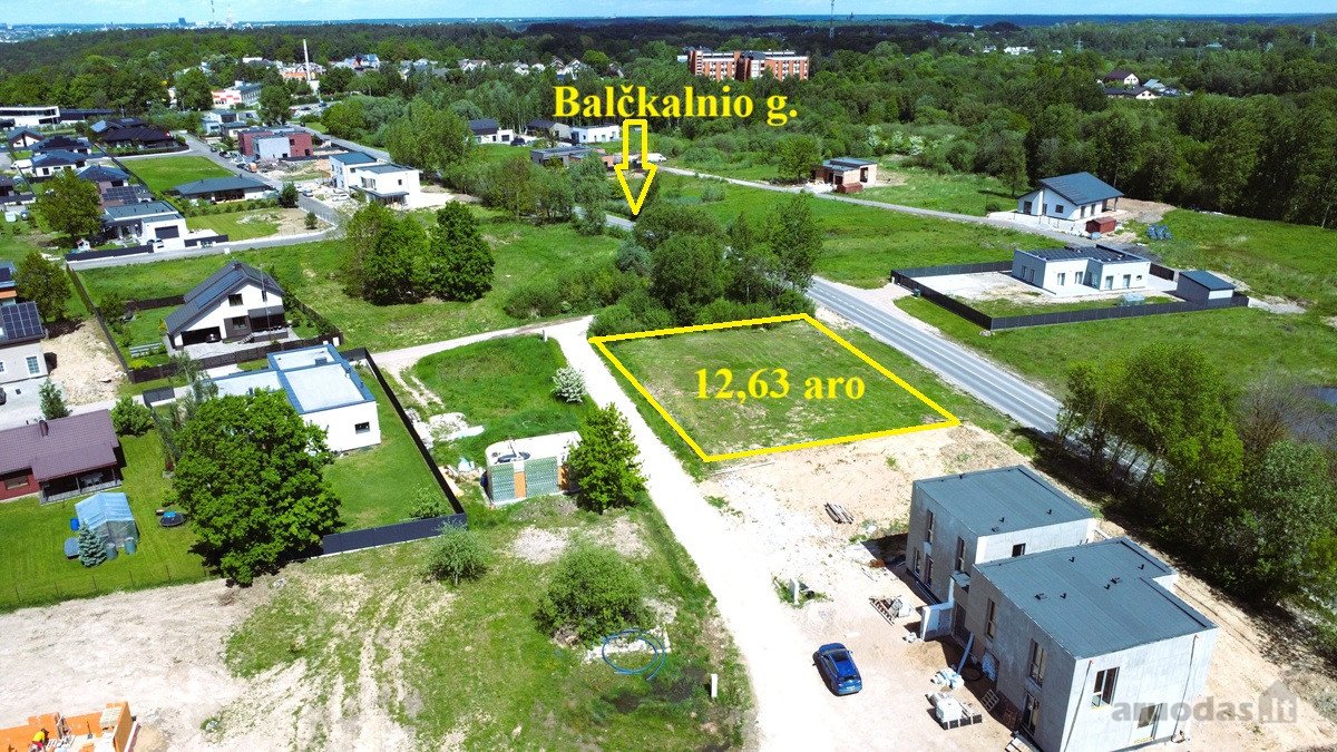 Parduodamas 12,63 a sklypas naujų namų - nuotraukos Nr. 2