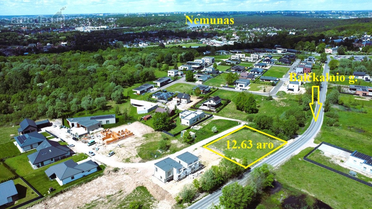 Parduodamas 12,63 a sklypas naujų namų - nuotraukos Nr. 3
