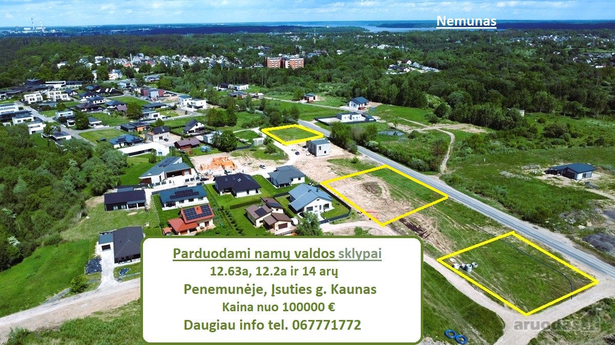 Parduodamas 12,63 a sklypas naujų namų - nuotraukos Nr. 9