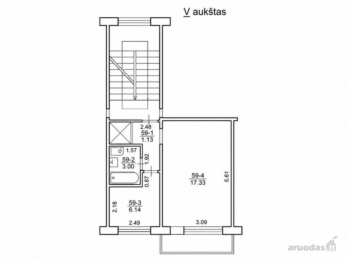 Parduodamas Tvarkingas, Šiltas Ir Ekonomiškas - nuotraukos Nr. 24