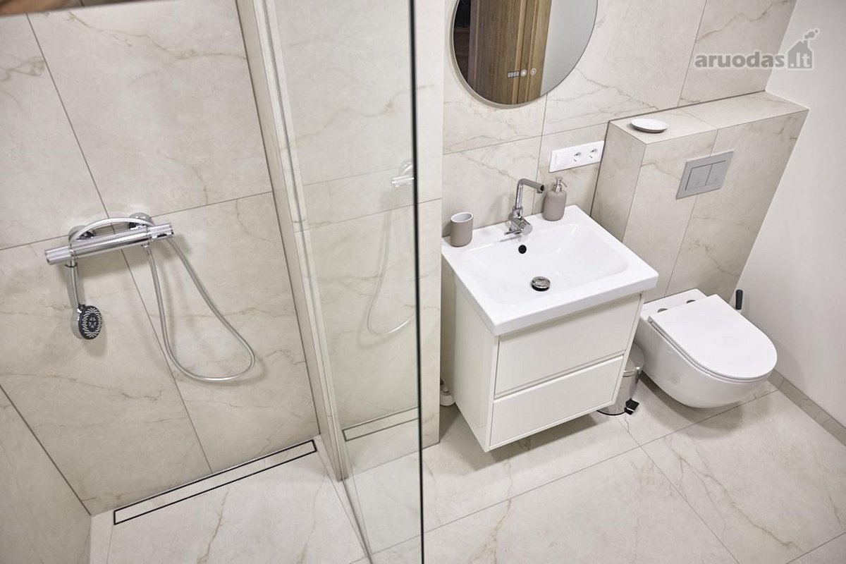 Išnuomojamas stilingas ir erdvus 66 m² butas - nuotraukos Nr. 13