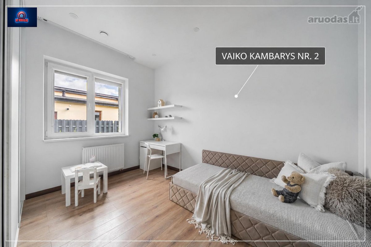 Parduodamas modernus 4 kambarių dvibutis - nuotraukos Nr. 83