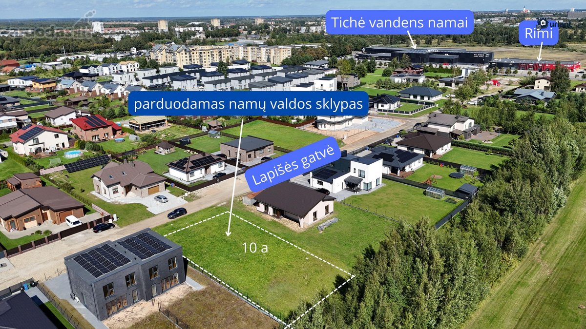Parduodamas 10 Arų Namų Valdos Sklypas - nuotraukos Nr. 4