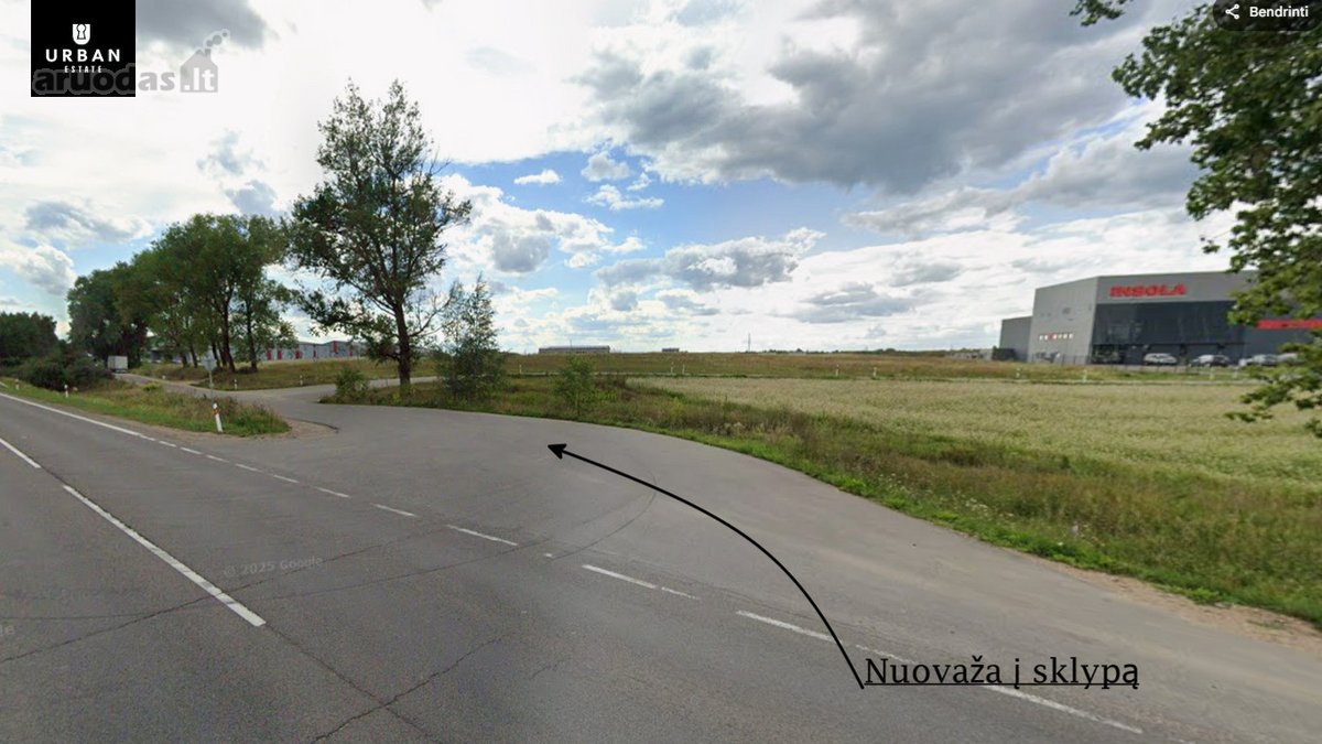 6.88 Ha Sklypas Komercinei Veiklai - nuotraukos Nr. 3