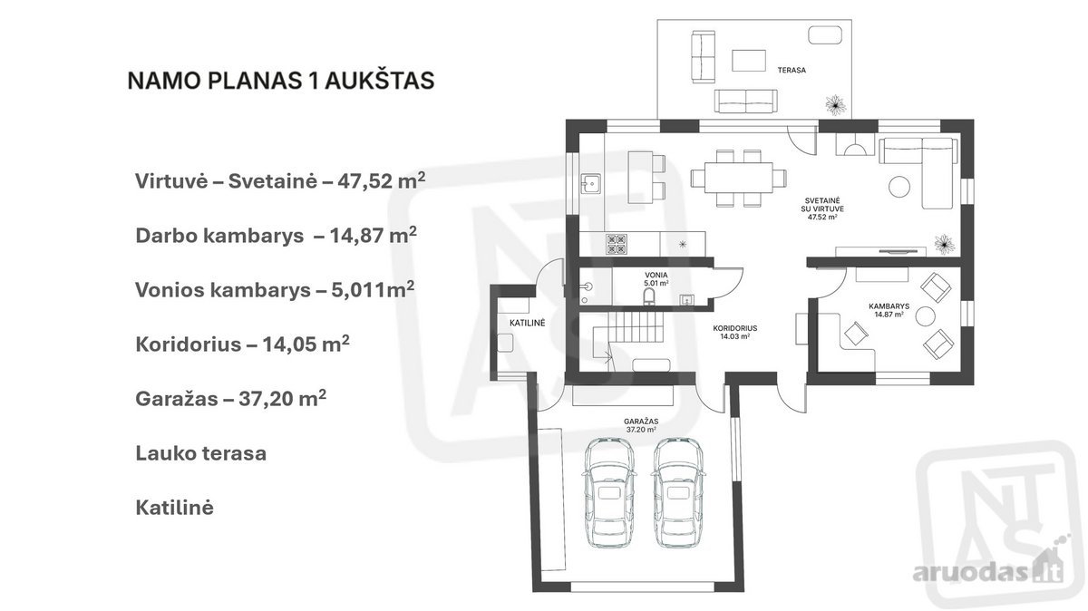 Namas Brandžių Pušų Paunksnėje - nuotraukos Nr. 46