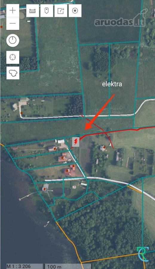 Sklypai Prie Ežero .Sklypų paskirtis - namu - nuotraukos Nr. 7