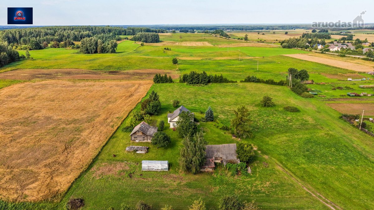 Parduodama Erdvi Kaimo Sodyba Su 1,43 Ha Namų - nuotraukos Nr. 40